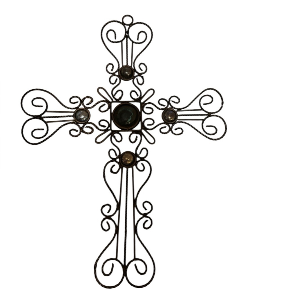 Decorative Metal Wall Cross